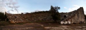 Letoon antik kenti fotoğrafları antik tiyatro - Letoon ancient city photos ancient theatre