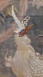 Gülbenkyan Müzesi fotoğrafları Japon ipek işlemesi 19.yy. - Lisbon Calouste Gulbenkian Museum (Museu Calouste Gulbenkian) Japanese Silk Thread