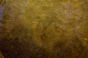 Mardin Müzesi Yaşam Salonu tarihi bakır sini - Mardin Museum Life Hall copper tray