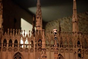 Milano Katedrali Müzesi katedral maketi