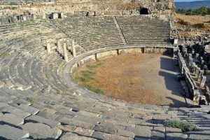 Milet antik kenti fotoğrafları antik Roma tiyatrosu - ancient roman theatre, Miletus ancient city photos