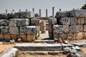 Perge antik kenti Macellum ve kent merkezi (Agora) - Perge ancient city Macellum and city center (Agora)