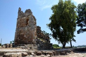 Perge antik kenti bazilikası - Bazilica of Perge ancient city