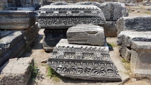 Perge antik kenti fotoğrafları Roma kapısı kalıntıları - Perge ancient city the Roman gate ruins