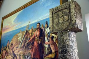 Portekiz Deniz Müzesi Portekizli kaşif Diego Cao ve Güneybatı Afrika'ya diktiği anıt, 15.yy