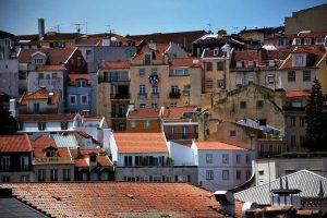 Lizbon fotoğrafları dar sokaklar - Portugal Lisbon photos