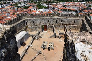 Portekiz gezilecek yerler Pombal Kalesi ve Pombal kenti fotoğrafları - Portugal Pombal castle and Pombal city photos