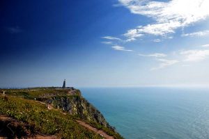 Portekiz gezilecek yerler Roca Burnu Anıtı Avrupa'nın en batısı fotoğrafları - Roca Cape Monument Europe's westernmost (Cabo da Roca)