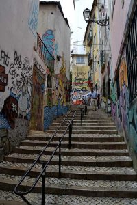 Portekiz gezilecek yerler Lizbon sokakları - Portugal route Streets of Lisbon