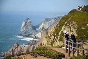 Roca Burnu Anıtı Avrupa'nın en batısı - Europe's westernmost Roca Cape Monument (Cabo da Roca)