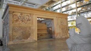 Ara Pacis Müzesi Görkemli Barış Sunağı - Rome Ara Pacis Museum photos The Altar of Augustan Peace