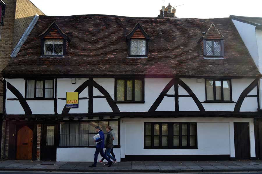 İngiltere Salisbury tarihi sokaklar Salisbury tarihi ev fotoğrafları - England historical houses of Salisbury