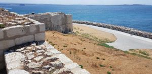 Seddülbahir Kalesi Deniz Platformu, Güney Kule ve Güney Batı Duvarı Restorasyon Sonrası - Seddülbahir Fortress South Tower & South West Wall after Restoration