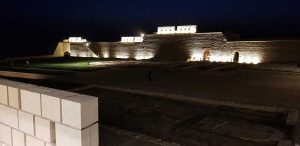 Seddülbahir Kalesi Üst Avlu Duvarları Aydınlatması Restorasyon Sonrası - Seddülbahir Fortress Upper Courtyard Walls Lighting after Restoration