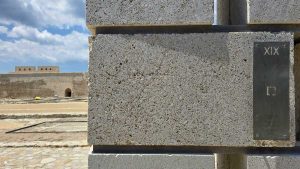 Seddülbahir Kalesi Üst Avlu Müze Duvarı Restorasyon Sonrası - Seddülbahir Fortress Upper Courtyard Museum Wall after Restoration