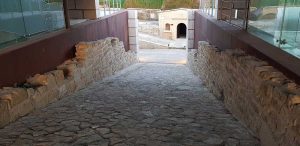 Seddülbahir Kalesi Üst Avludan Bonet Sokağına inen Rampa Restorasyon Sonrası - Seddülbahir Fortress Upper Courtyard Bonnet Road Ramp after Restoration