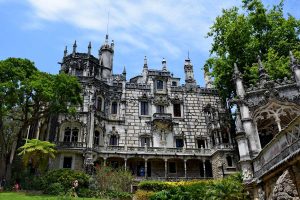 Sintra fotoğrafları Quinta da Regaleira sarayı Portekiz - Portugal Sintra photos Quinta da Regaleira Palace