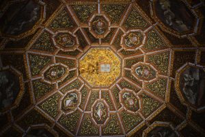 Sintra fotoğrafları Quinta da Regaleira sarayı kubbesi - the dome of the Quinta da Regaleira Palace