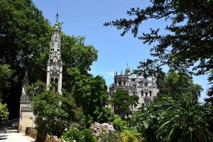 Sintra fotoğrafları Quinta da Regaleira sarayı ve bahçesi - Sintra photos Quinta da Regaleira Garden