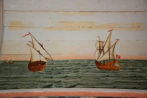 Sintra fotoğrafları Sintra Ulusal Sarayı Osmanlı kadırgası - National Palace of Sintra (Palácio Nacional de Sintra) Ottoman galley