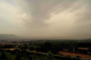 Şirince Denizli turu güzergahı fotoğrafları Denizli'de hava kapalı - Sirince Denizli route photosnearly raining