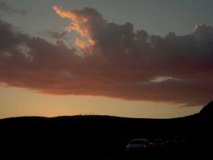 Şirince Denizli turu güzergahı fotoğrafları akşam oluyor - Sirince Denizli route photos it is getting late