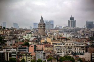 Süleymaniye Camii'sinden Galata Kulesi - Galata Tower from Suleymaniye Mosque