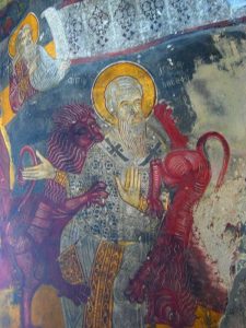 Sümela manastırı freskleri detayları ve renkleri fotoğrafları - details, Sumela monastery photos