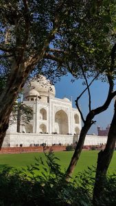 Hindistan gezilecek yerler Tac Mahal ve Charbagh tarzında bahçe - Taj Mahal and Charbagh formed gardens