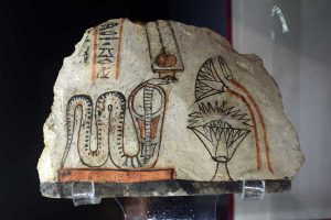 Torino Mısır Müzesi duvar resimleri - Turin Egyptian Museum ancient wall paintings