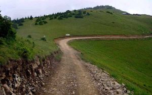 Trans Karadeniz turu fotoğrafları Pokut yaylası toprak yollardan geçtik - Trance Black Sea route photos passed the earthen roads Rize pokut plateau