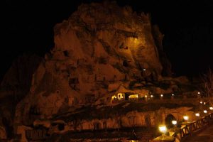 Uçhisar Kalesi Göreme Ürgüp Nevşehir Kapadokya fotoğrafları - Uçhisar Castle Central Anatolia Cappadocia photos