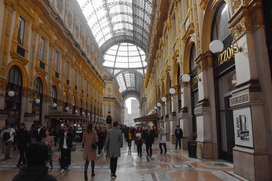 Vittorio Emanuele II Çarşısı fotoğrafları