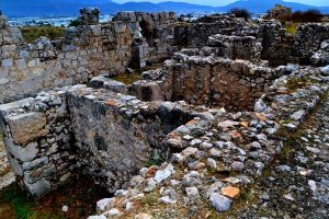 Xanthos antik kenti fotoğrafları Thermes kalıntıları - Xanthos photos Thermes Ruins