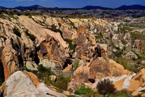 Zelve açık hava müzesi Göreme Ürgüp Kapadokya fotoğrafları - Zelve openair museum poetry of topography Cappadocia photos
